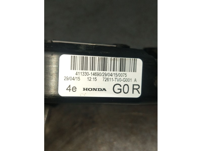 Recambio de motor cierre centralizado trasero derecho para honda civic ix (fk) 1.6 i-dtec (fk3) referencia OEM IAM 72611TV0 5P 