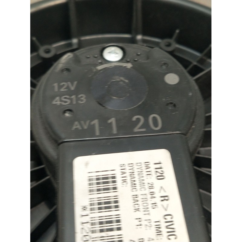 Recambio de motor calefaccion para honda civic ix (fk) 1.6 i-dtec (fk3) referencia OEM IAM 4S13AV1120  