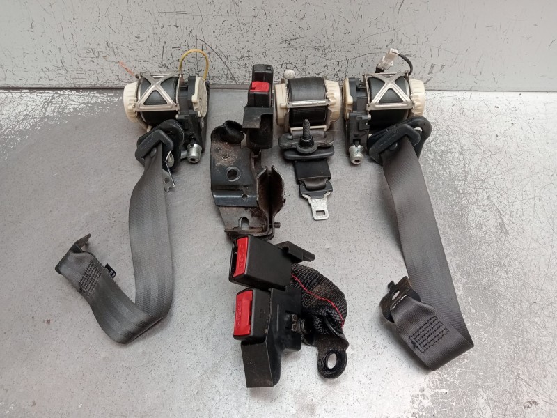 Recambio de juego cinturones trasero para renault clio iii (br0/1, cr0/1) 1.2 16v (br02, br0j, br11, cr02, cr0j, cr11) referenci