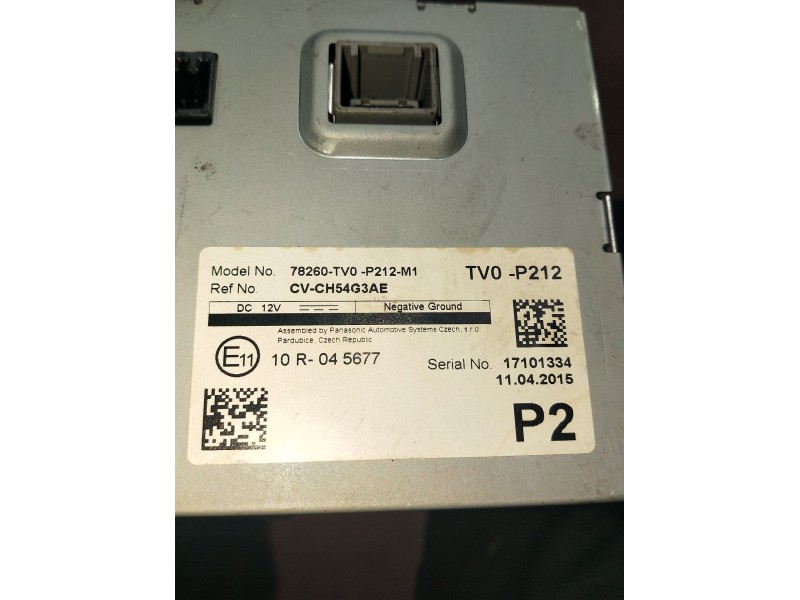 Recambio de pantalla multifuncion para honda civic ix (fk) 1.6 i-dtec (fk3) referencia OEM IAM 78260TV0 17101334 FA0100143