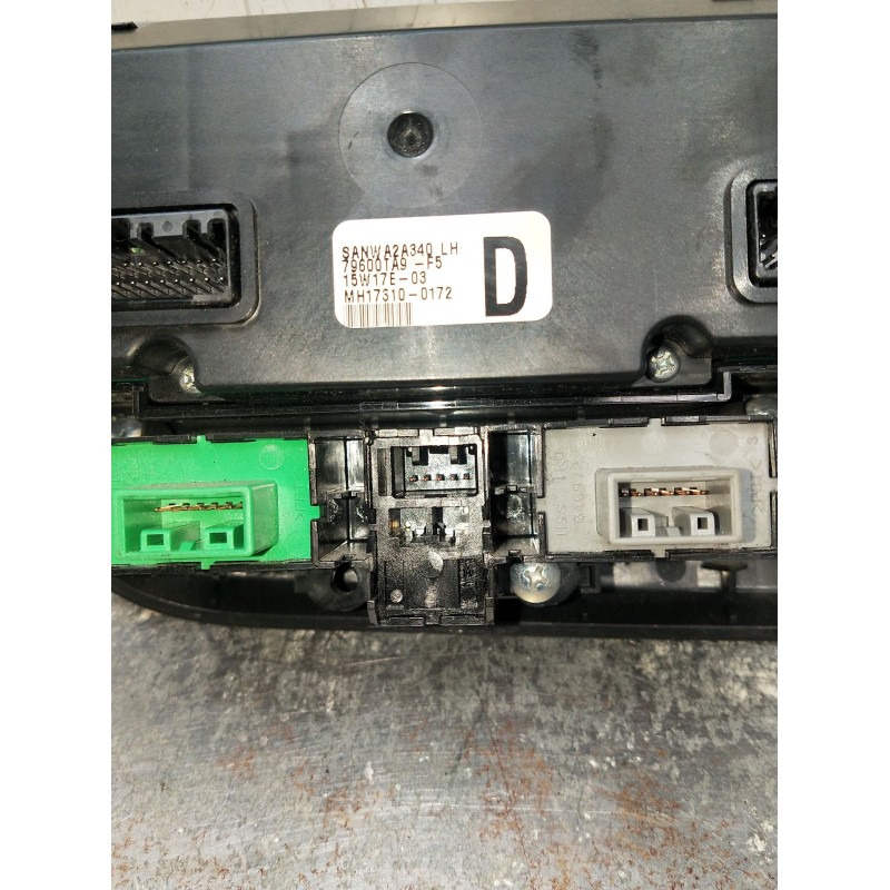 Recambio de mando calefaccion / aire acondicionado para honda civic ix (fk) 1.6 i-dtec (fk3) referencia OEM IAM 79600TA9 MH17310