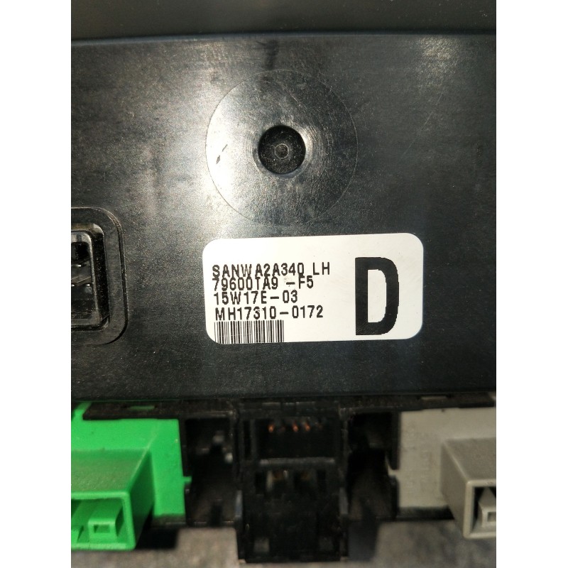 Recambio de mando calefaccion / aire acondicionado para honda civic ix (fk) 1.6 i-dtec (fk3) referencia OEM IAM 79600TA9 MH17310