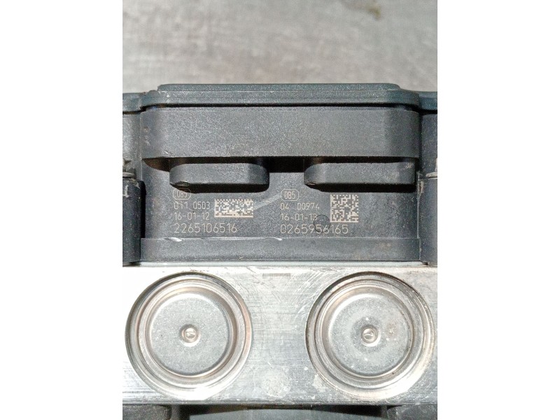Recambio de abs para nissan qashqai ii (j11, j11_) 1.2 dig-t referencia OEM IAM 0265956165 0265256602 476604EJ1C