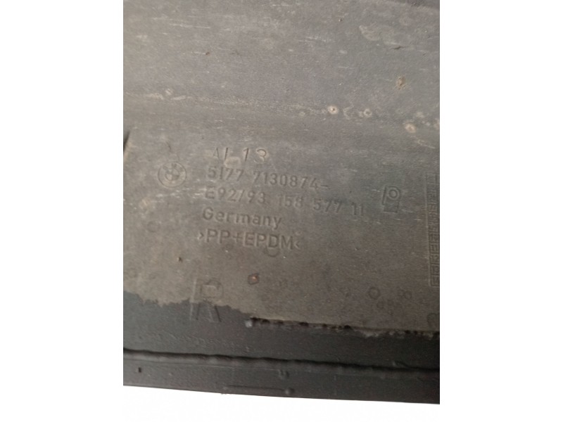 Recambio de faldon lateral para bmw 3 coupé (e92) 320 d referencia OEM IAM 51777130874 DERECHO 15857711