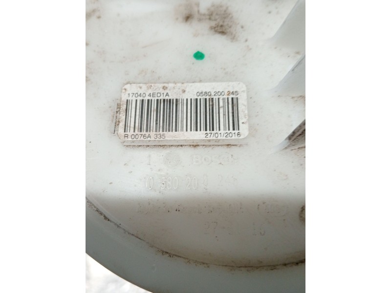 Recambio de bomba combustible para nissan qashqai ii (j11, j11_) 1.2 dig-t referencia OEM IAM 170404ED1A 0580200245 