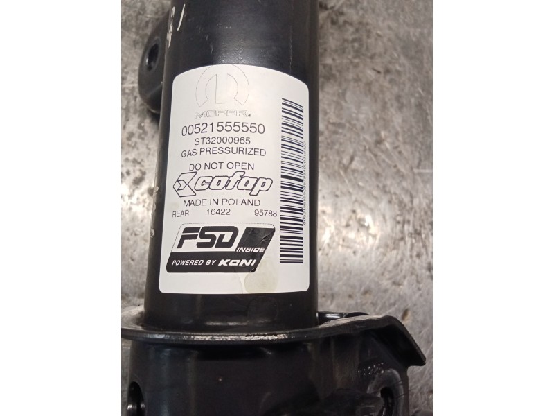 Recambio de amortiguador trasero izquierdo para jeep renegade referencia OEM IAM 00521555550  