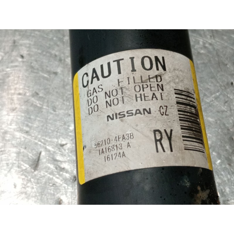Recambio de amortiguador trasero izquierdo para nissan qashqai ii (j11, j11_) 1.2 dig-t referencia OEM IAM 562104FA3B  