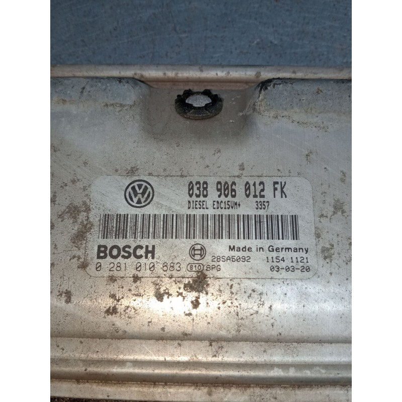 Recambio de centralita motor uce para seat leon (1m1) 1.9 tdi referencia OEM IAM 0281010683 038906012ZK 