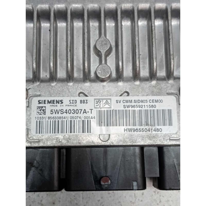 Recambio de centralita motor uce para citroën c5 ii (rc_) 2.0 hdi (rcrhrh) referencia OEM IAM 5WS40307AT SW9659211580 HW96550414