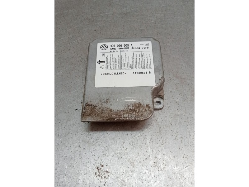 Recambio de centralita airbag para seat leon (1m1) 1.9 tdi referencia OEM IAM 1C0909605A 5WK43122 