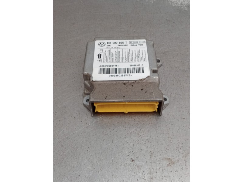 Recambio de centralita airbag para seat altea xl (5p5, 5p8) 2.0 tdi 16v referencia OEM IAM 1K0909605T 5WK43412 