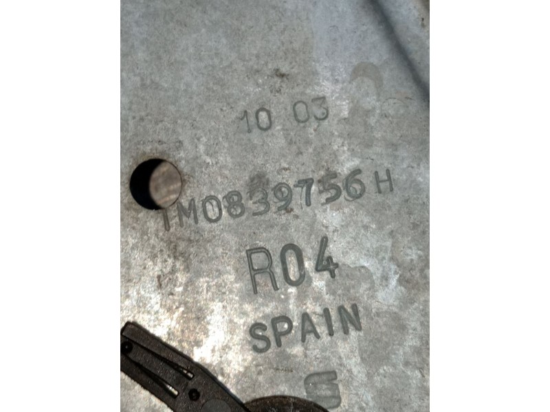 Recambio de elevalunas trasero derecho para seat leon (1m1) 1.9 tdi referencia OEM IAM 1M0839756H 5P 