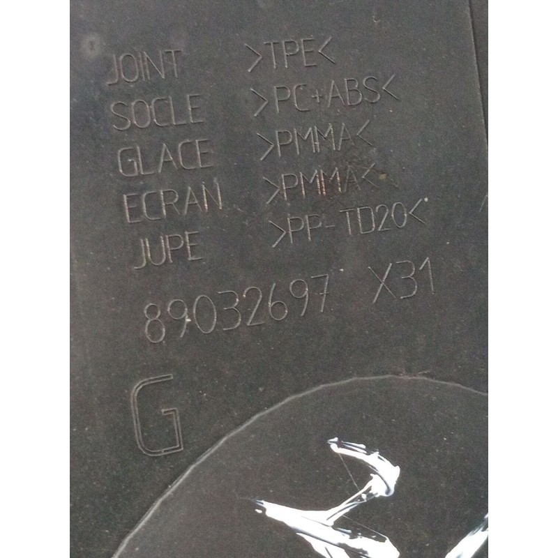 Recambio de piloto trasero izquierdo para citroën c5 ii (rc_) 2.0 hdi (rcrhrh) referencia OEM IAM 89032697  