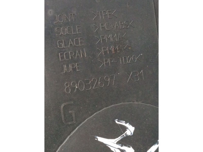 Recambio de piloto trasero izquierdo para citroën c5 ii (rc_) 2.0 hdi (rcrhrh) referencia OEM IAM 89032697  