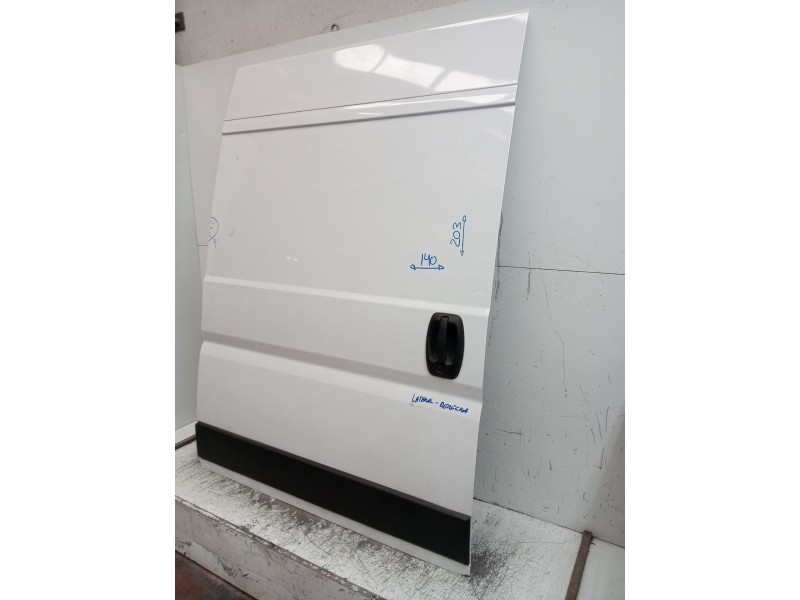 Recambio de puerta lateral corredera derecha para fiat ducato caja cerrada 33 (06.2006 =>) referencia OEM IAM  5P 203CM/140CM