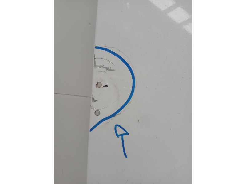 Recambio de puerta lateral corredera derecha para fiat ducato caja cerrada 33 (06.2006 =>) referencia OEM IAM  5P 203CM/140CM