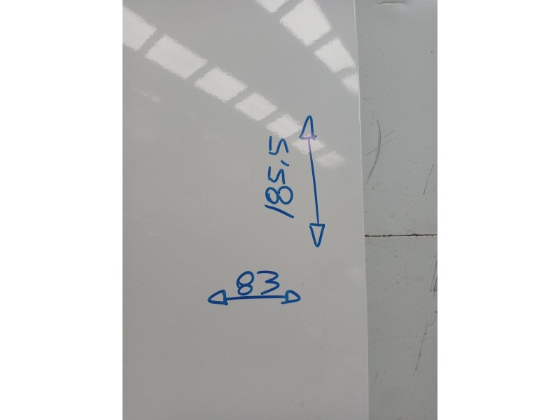 Recambio de puerta trasera derecha para fiat ducato caja cerrada 33 (06.2006 =>) referencia OEM IAM  5P 185.5 CM/ 83CM