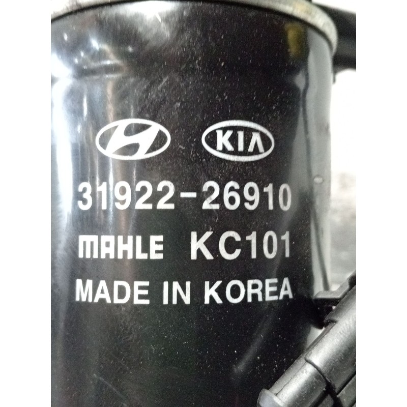 Recambio de soporte filtro gasoil para hyundai h-1 furgoneta (a1) 2.5 crdi referencia OEM IAM 3192226910  
