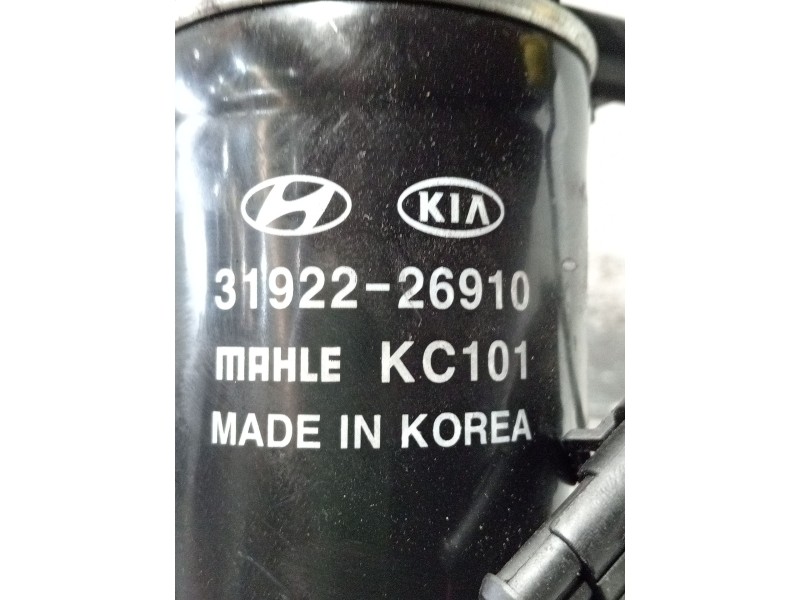 Recambio de soporte filtro gasoil para hyundai h-1 furgoneta (a1) 2.5 crdi referencia OEM IAM 3192226910  