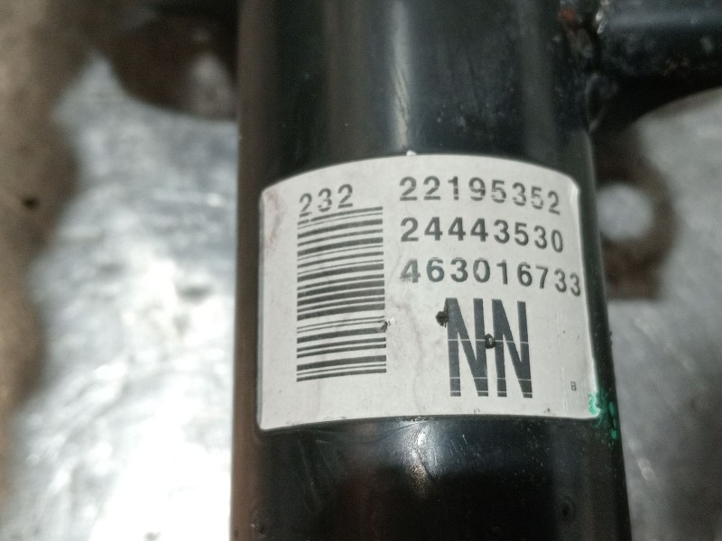 Recambio de amortiguador delantero derecho para opel astra g hatchback (t98) 1.8 16v (f08, f48) referencia OEM IAM 22195352 2444