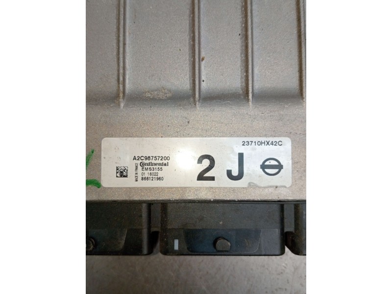 Recambio de centralita motor uce para nissan qashqai ii (j11, j11_) 1.2 dig-t referencia OEM IAM A2C98757200 866121960 