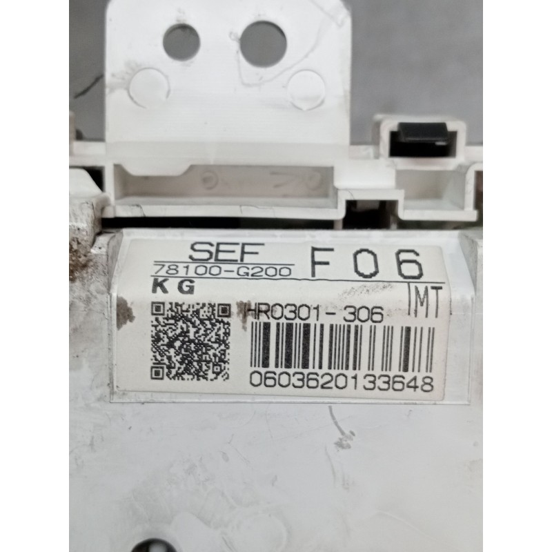 Recambio de cuadro instrumentos para honda accord vii (cl, cn) 2.2 i-ctdi (cn1) referencia OEM IAM 78100G200 HR0301306 