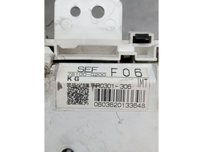 Recambio de cuadro instrumentos para honda accord vii (cl, cn) 2.2 i-ctdi (cn1) referencia OEM IAM 78100G200 HR0301306 
