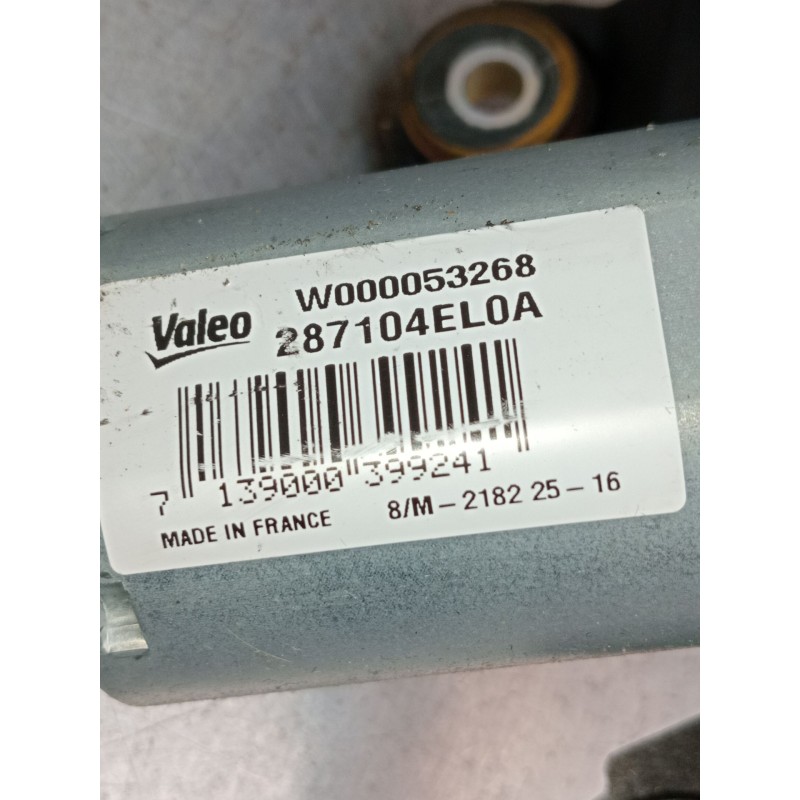 Recambio de motor limpia trasero para nissan qashqai ii (j11, j11_) 1.2 dig-t referencia OEM IAM W000053268 287104EL0A 