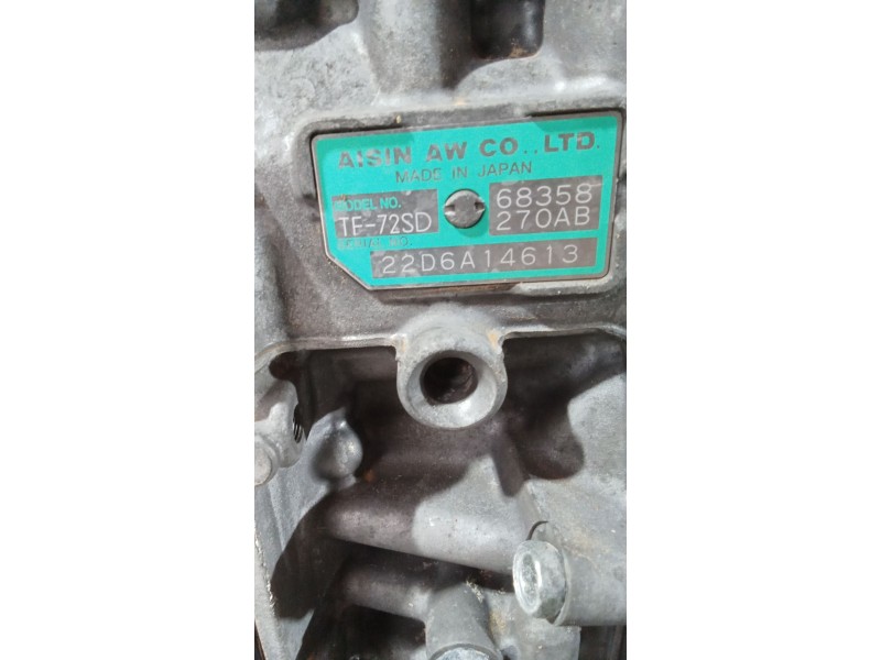 Recambio de caja cambios para jeep renegade referencia OEM IAM TF72SD AUTOMATICA 68358270AB 22D6A14613