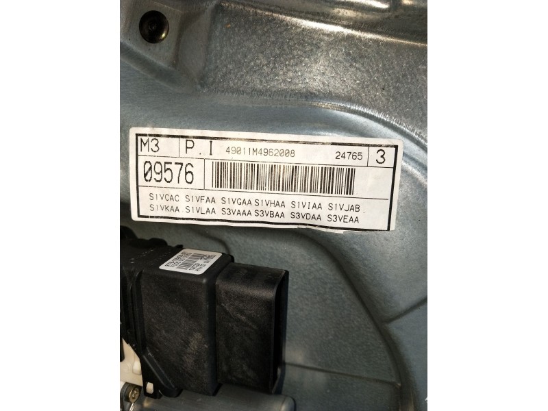 Recambio de elevalunas trasero izquierdo para seat leon (1m1) 1.9 tdi referencia OEM IAM 1M0839755F 5P 1M4962008