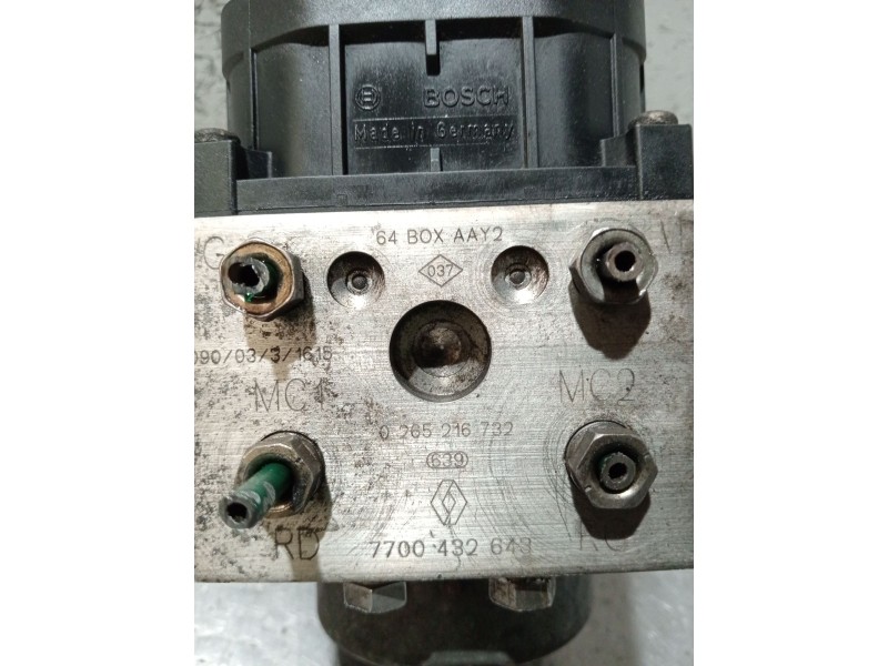Recambio de abs para renault megane i (ba0/1_) 1.9 dci (ba05, ba1f) referencia OEM IAM 0273004395 0265216732 7700432643