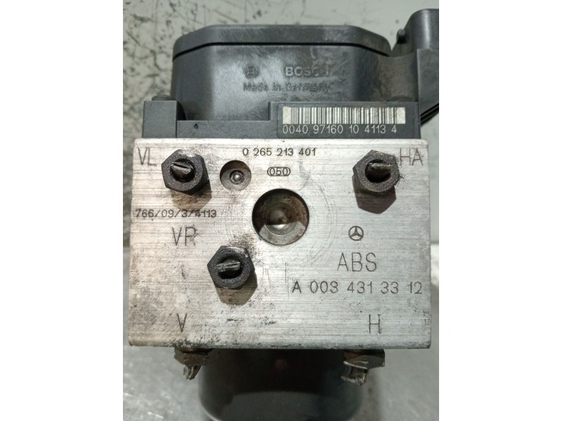 Recambio de abs para mercedes-benz clase c (w202) c 180 (202.018) referencia OEM IAM 0265213401 A0034313312 