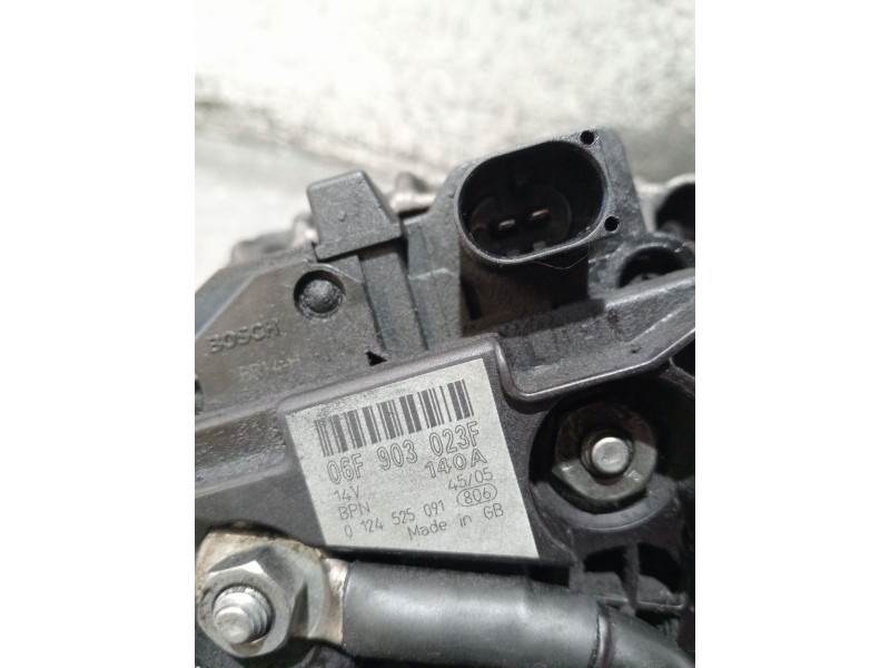 Recambio de alternador para seat leon (1p1) 2.0 tdi 16v referencia OEM IAM 06F903023F 0124525091 