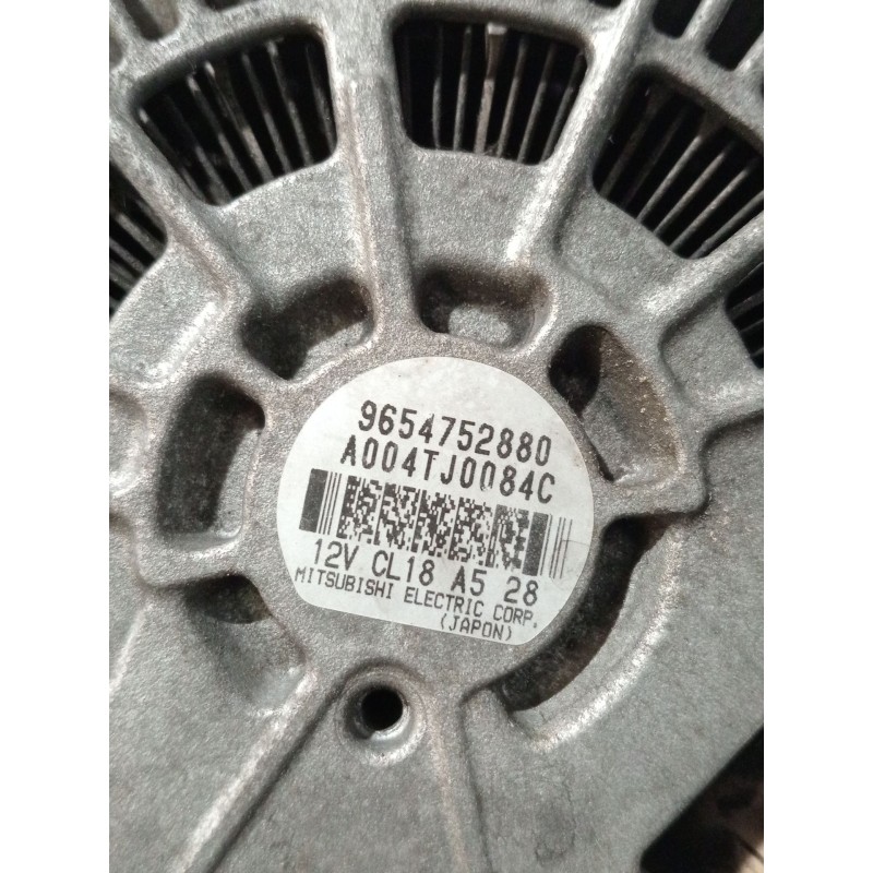 Recambio de alternador para citroën c5 ii (rc_) 2.0 hdi (rcrhrh) referencia OEM IAM 9654752880 A004TJ0084C 