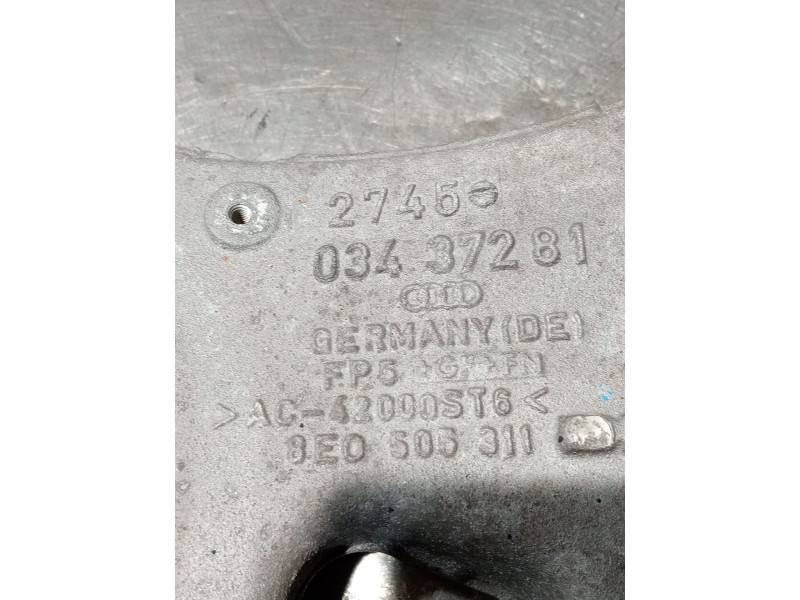 Recambio de brazo suspension inferior trasero izquierdo para seat exeo (3r2) 2.0 tdi referencia OEM IAM 8E0505311 03437281 