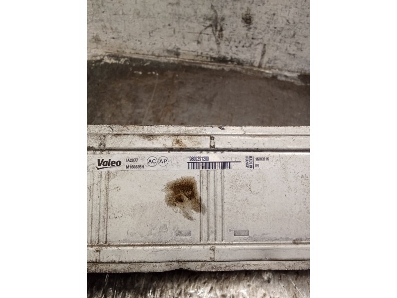 Recambio de intercooler para citroën c4 ii (nc_) 1.6 bluehdi 100 referencia OEM IAM M160835H 9800291280 