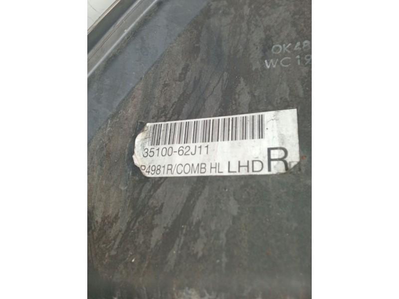 Recambio de faro derecho para suzuki swift iii (mz, ez) 1.3 (rs 413) referencia OEM IAM 3510062J1  