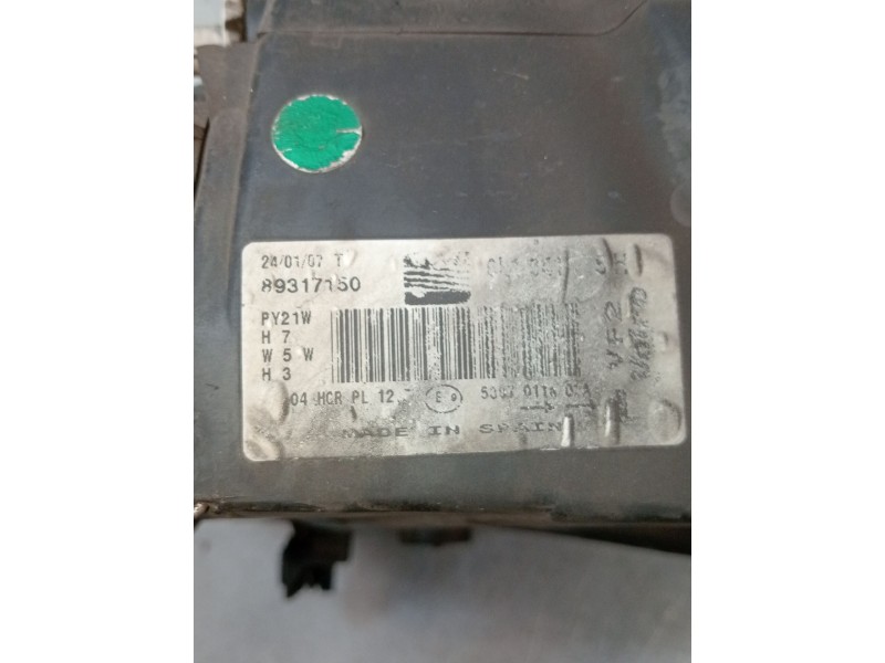 Recambio de faro derecho para seat ibiza iii (6l1) 1.4 tdi referencia OEM IAM 89317150  