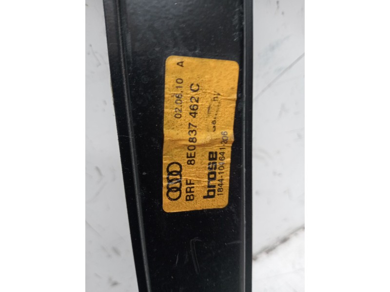 Recambio de elevalunas delantero derecho para seat exeo (3r2) 2.0 tdi referencia OEM IAM 8E0837462C 4P 8E0837630