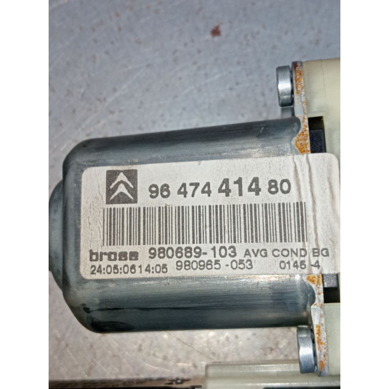 Recambio de elevalunas delantero izquierdo para citroën c4 i (lc_) 1.6 hdi referencia OEM IAM 9647441480 5P 980689103