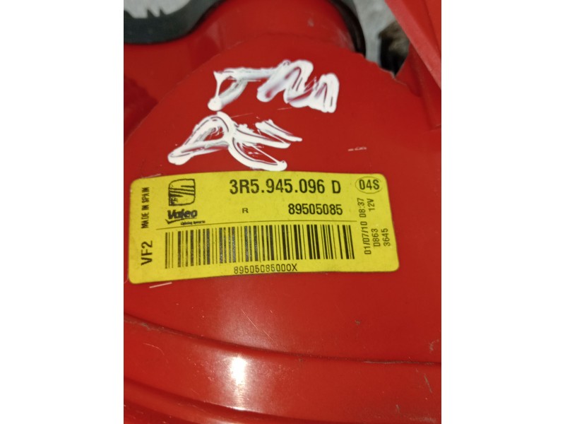 Recambio de piloto trasero derecho para seat exeo (3r2) 2.0 tdi referencia OEM IAM 3R5945096D 89505085 