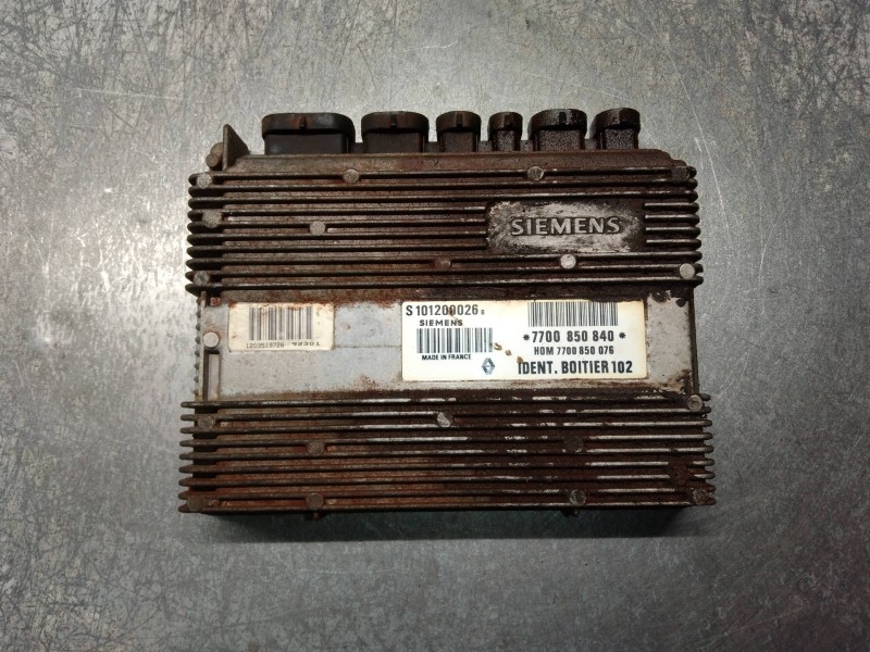 Recambio de centralita cambio automatico para renault clio i fase i+ii (b/c57) 1.4 referencia OEM IAM S101200026B 7700850840 770