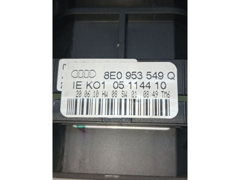Recambio de mando luces para seat exeo (3r2) 2.0 tdi referencia OEM IAM 8E0953549Q  