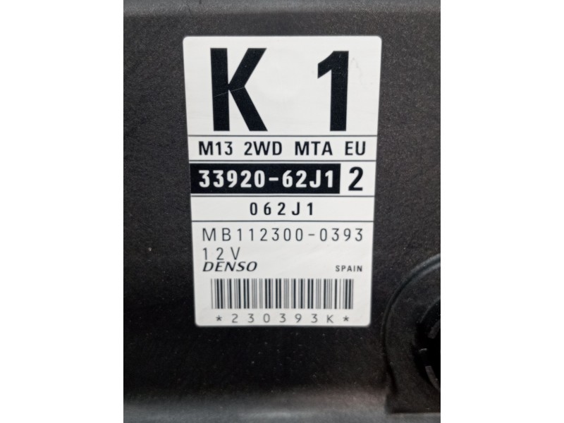 Recambio de centralita motor uce para suzuki swift iii (mz, ez) 1.3 (rs 413) referencia OEM IAM 3392062J12 MB1123000393 