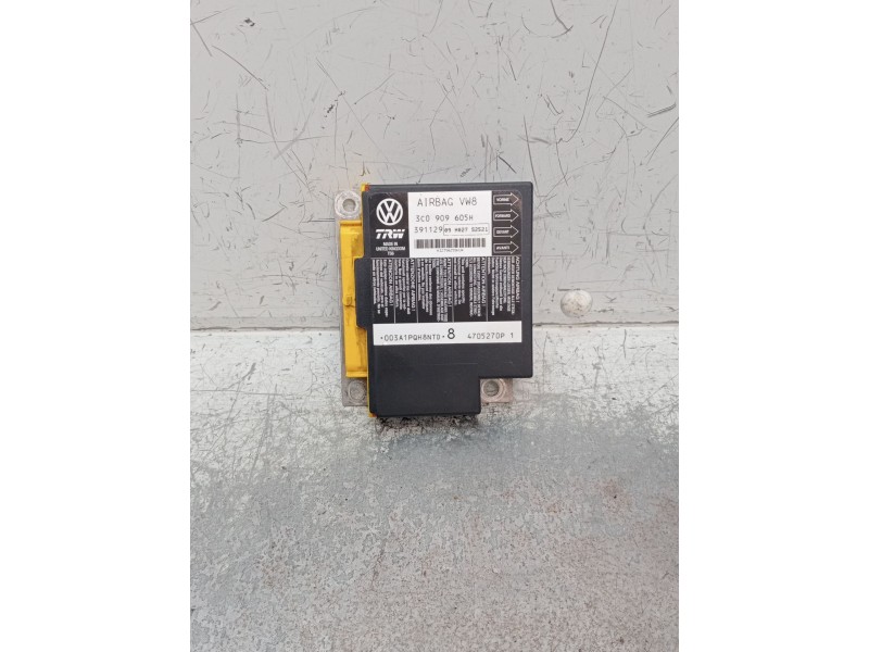 Recambio de centralita airbag para seat leon (1p1) 2.0 tdi 16v referencia OEM IAM 3C0909605H 391129 