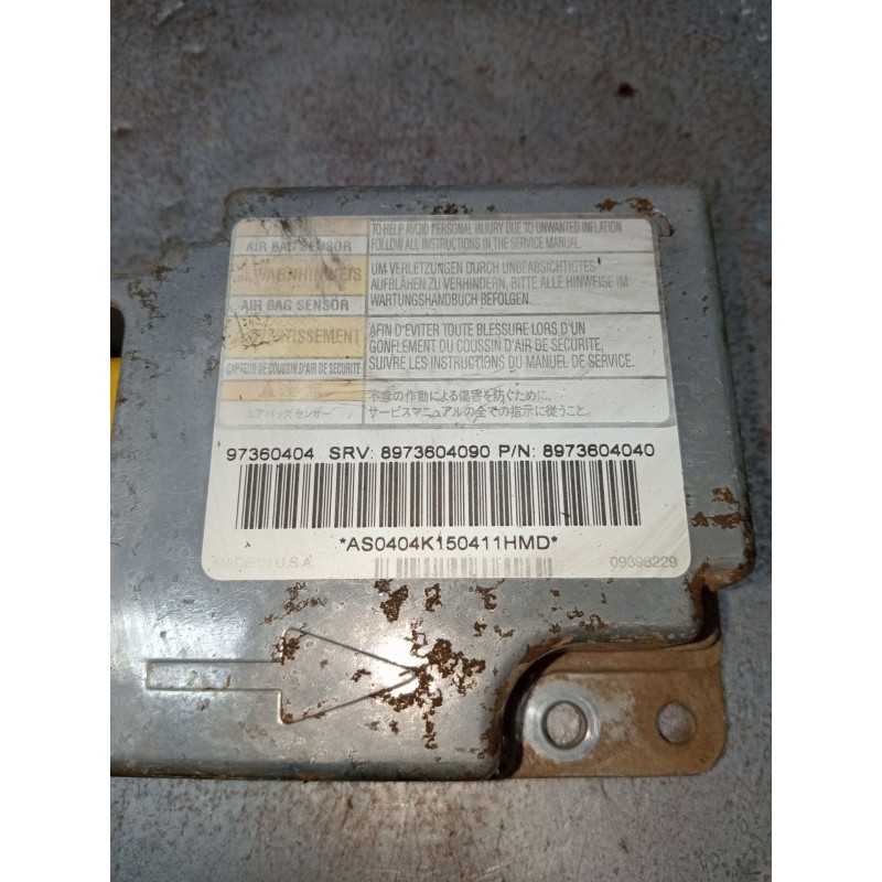 Recambio de kit airbag para isuzu d-max i (tfr, tfs) 3.0 ditd 4x4 (tfs77h) referencia OEM IAM 97360404 8973604090 8973604040