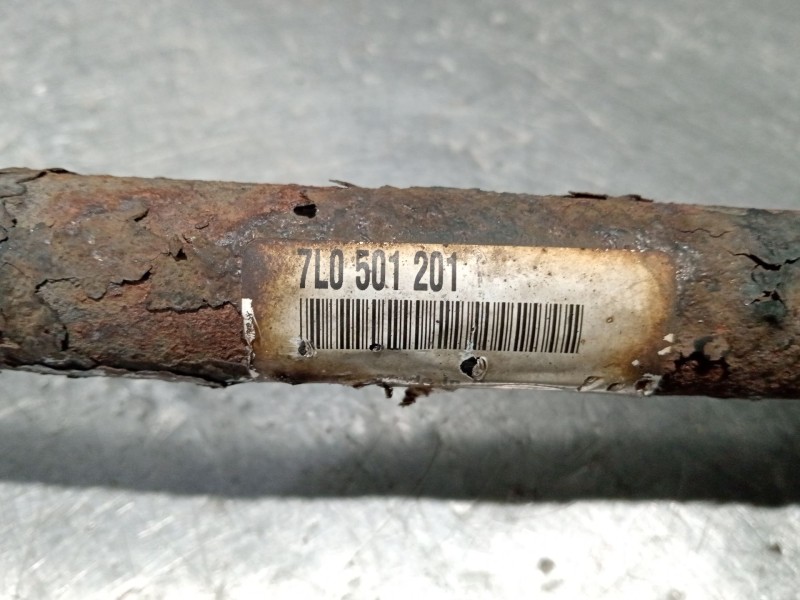 Recambio de transmision trasera derecha para volkswagen touareg (7la) tdi v6 referencia OEM IAM 7L0501201  