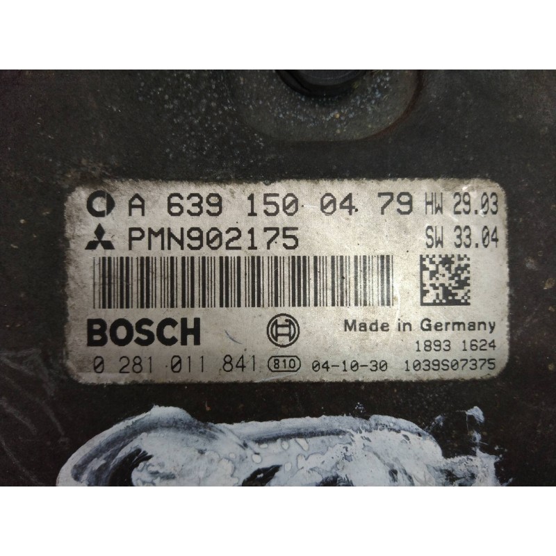 Recambio de centralita motor uce para mitsubishi colt berlina 5 (z30a) 1.5 di-d instyle (d) referencia OEM IAM 0281011841 A63915