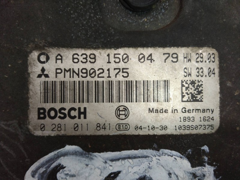 Recambio de centralita motor uce para mitsubishi colt berlina 5 (z30a) 1.5 di-d instyle (d) referencia OEM IAM 0281011841 A63915