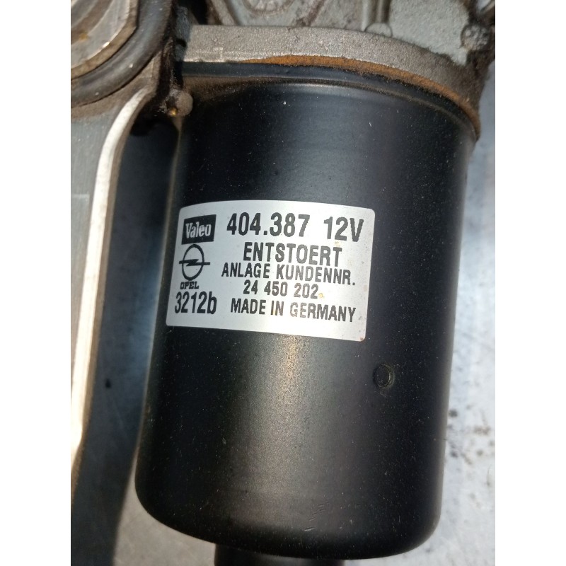 Recambio de motor limpia delantero para opel astra g hatchback (t98) 1.8 16v (f08, f48) referencia OEM IAM 404387 24450202 